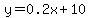y=0.2x%2B10