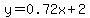 y=0.72x%2B2