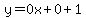 y=0x%2B0%2B1