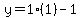 y=1%281%29-1