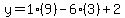 y=1%289%29-6%283%29%2B2