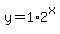 y=1%2A2%5Ex