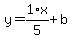 y=1%2Ax%2F5%2Bb