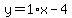 y=1%2Ax-4
