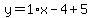 y=1%2Ax-4%2B5