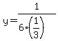 y=1%2F%286%281%2F3%29%29