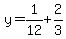 y=1%2F12%2B2%2F3