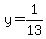 y=1%2F13