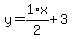 y=1%2F2%2Ax%2B3