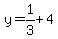 y=1%2F3%2B4