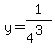 y=1%2F4%5E%283%29