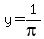 y=1%2Fpi