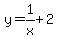 y=1%2Fx%2B2