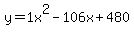 y=1+x%5E2-106+x%2B480