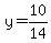 y=10%2F14