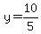 y=10%2F5