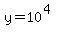 y=10%5E%284%29