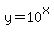 y=10%5Ex