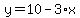 y=10-3%2Ax