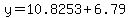 y=10.8253%2B6.79