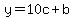 y=10c%2Bb
