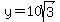 y=10sqrt%283%29