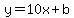 y=10x%2Bb