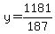 y=1181%2F187