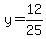 y=12%2F25