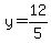 y=12%2F5