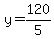 y=120%2F5