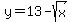 y=13-sqrt%28x%29