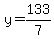 y=133%2F7