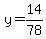 y=14%2F78