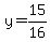 y=15%2F16