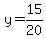 y=15%2F20