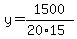 y=1500%2F%2820%2A15%29