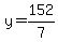 y=152%2F7
