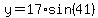 y=17%2Asin%2841%29