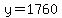 y=1760