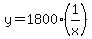 y=1800%2A%281%2Fx%29
