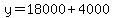 y=18000%2B4000%29