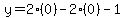 y=2%280%29-2%280%29-1