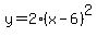 y=2%28x-6%29%5E2