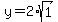 y=2%2Asqrt%281%29