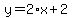 y=2%2Ax%2B2