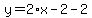 y=2%2Ax-2-2