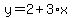 y=2%2B3%2Ax