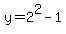 y=2%5E2-1%29