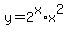 y=2%5Ex%2Ax%5E2